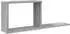 vidaXL Schweberegale Holzwerkstoff Sonoma-grau 80x15x30cm