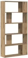 vidaXL B&uuml;cherregal 80 x 24 x 159 cm Holzwerkstoff Artisan-Eiche