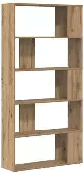 vidaXL B&uuml;cherregal Holzwerkstoff Artisan-Eiche 80x24x159cm (8003711)