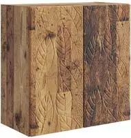 vidaXL Wandschrank 59 x 31 x 60 cm Holzwerkstoff Altholz