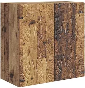 vidaXL Wandschrank Holzwerkstoff Altholz-Optik 59x31x60cm (898753)