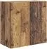vidaXL Wandschrank Holzwerkstoff Altholz-Optik 59x31x60cm (898753)