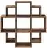 vidaXL Wandregal Altholz 90x25x90cm (8012178)