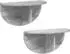vidaXL Wandregal 2-tlg. Sonoma-Grau 48x24x24cm Holzwerkstoff (891441)