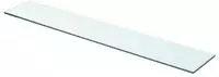 vidaXL Regalb&ouml;den 2 Stk. Glas Transparent 70x12 cm