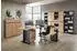 Innostyle Memphis Aktenregal 5 Fächer, Artisan Eiche/Graphit, 45x197x38cm (5035GH07)