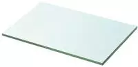 vidaXL Regalb&ouml;den 2 Stk. Glas Transparent 30x15 cm