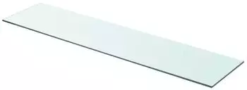 vidaXL Regalboden Glas transparent 90x20cm (243839)