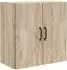 vidaXL Wandschrank Holzwerkstoff Sonoma-Eiche 59x31x60cm
