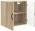 vidaXL Wandschrank Holzwerkstoff Sonoma-Eiche 59x31x60cm