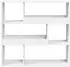 vidaXL Regal/Trennwand weiß, 100x33x94,5 cm, Holzwerkstoff (3309474)