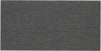 vidaXL Wandkopfteile 12 Stk. 30x15cm, Stoff, dunkelgrau