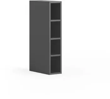 VICCO Rula Aufbewahrungsregal anthrazit 15x81,6cm (62683)