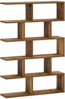 vidaXL Wandregal Altholz-Optik 70x17x101cm Holzwerkstoff