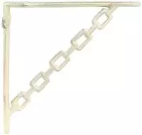 vidaXL Wandregalhalterungen 12 stk. Antik Wei&szlig; 14,5 x 14,5 x 3 cm