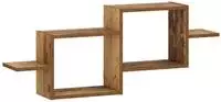 vidaXL Wandregal Altholz 95 x 17 x 37 cm Holzwerkstoff