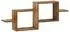 vidaXL Wandregal Altholz-Optik 95x17x37cm