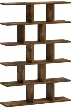 vidaXL Wandregal R&auml;uchereiche 70x17x101cm Holzwerkstoff