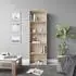 VICCO Bob Bücherregal 5 Fächer, Sonoma Eiche, 60x190cm (40279)
