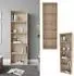 VICCO Bob Bücherregal 5 Fächer, Sonoma Eiche, 60x190cm (40279)