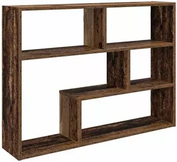 vidaXL Wandregal mit Wandhalterung Altholz 95x20x69,5cm (8012146)