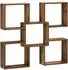 vidaXL Wandregal Altholz 99,5 x 17 x 91 cm