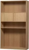 WOOOD Stauraumregal "Modulair mit FSC Eichenfurnier und Push-to-open B110 x T40...