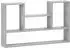 vidaXL Wandregal betongrau 100x17x60cm Holzwerkstoff