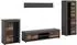 xonox.home Jam Wohnwand Eiche Dekor, 169x35x169cm (61-X8BB4W06)