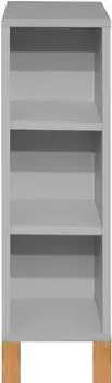 M&auml;usbacher Olivia Unterstellregal kreidegrau matt, 25x84x25cm (94759338-0)