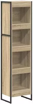 vidaXL B&uuml;cherregal Sonoma 40x30x155cm Holzwerkstoff