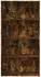 vidaXL Bücherregal Holzwerkstoff, Räuchereiche, 80x30x152cm