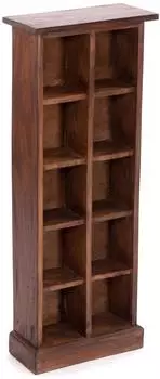 Xtradefactory B&uuml;cherregal "Nature" Massivholz, hellbraun, 94x36x17cm
