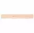 vidaXL Wandregal 80x10x2cm Massivholz Eiche unbehandelt (363536)