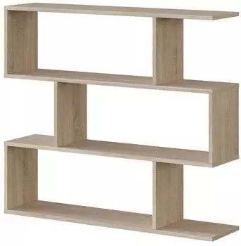 Calicosy Athena Regal 3 Ebenen, Eiche Artisan, 110x97x24cm