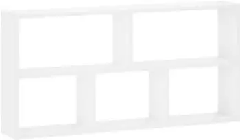 vidaXL Wandregal 102x17x50cm Holzwerkstoff