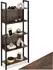 TecTake Westport Standregal 5 Ebenen, Industrial Holz dunkel, 62x24x165,5cm