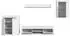 ebuy24 Jam Wohnwand J23 System, weiß, 4-tlg. (61-X8BA9W05)