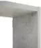 vidaXL Wandregal betongrau 70x17x101cm Holzwerkstoff