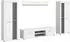 ebuy24 Jam Wohnwand J28, weiß, 4-tlg. (310x35x159cm) (61-X8BA9W04)