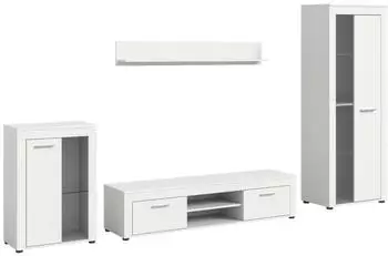 ebuy24 Jam Regal J25 System wei&szlig;, 4-tlg. (61-X8BA9W06)