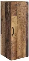 vidaXL Wandschrank Altholz 33 x 34,5 x 90 cm Holzwerkstoff
