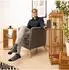 Relaxdays Badregal, Bambus, quadratisch, 33x64,7x33cm