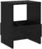 vidaXL Magazinregal schwarz, Eichen-Optik, 35x30x45cm