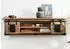 Massivmoebel24 Railway #157 Wandregal Mango 130x25x35cm, natur lackiert (09-350-772-0057)