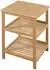 en.casa Ikerasak Standregal Bambus 3 Ebenen, 60x40x40cm