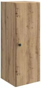 vidaXL Wandschrank Holzwerkstoff Artisan-Eiche 33x34,5x90cm