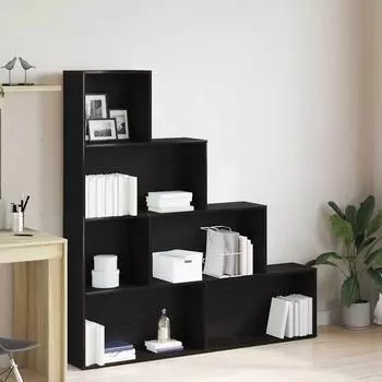 vidaXL B&uuml;cherregal/Raumteiler 6 F&auml;cher, Holzwerkstoff, 155x24x160cm (862441)