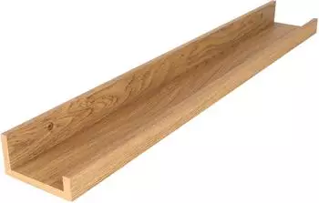 Queence Bilderleiste Wandregal 110cm, Holzwerkstoff (15344210-0)
