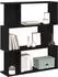 vidaXL Bücherregal Schwarz Eichen-Optik 80x24x96cm Holzwerkstoff (862394)